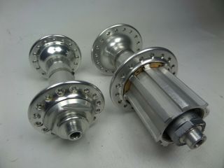 Campagnolo Record Hubset Hubs Front and Rear 8/9/10 Speed Road Bike Vintage 6