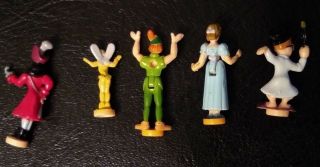 Polly Pocket Disney Peter Pan Neverland 1997 Vintage Playset 5 figures VERY RARE 8