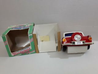 Vintage 1986 Beetland Thunderbird 1956 Toilet Paper Roll Holder Nib Car Red