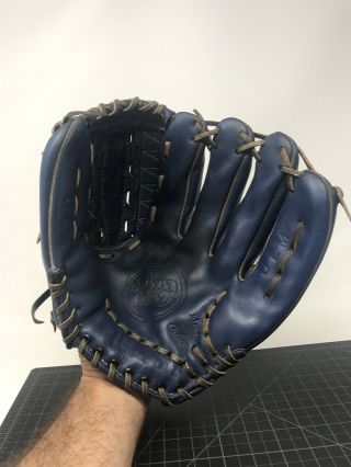 Wilson The A2000 Xlc Made In Usa Dual Hinge Baseball Glove Rare Blue