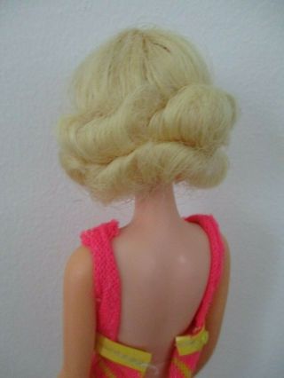 Vtg Barbie: 1969 Twist N Turn Short Flip HTF Lt Blonde Francie Doll 11
