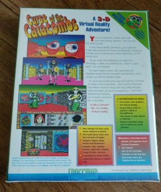 Curse of the Catacombs Froggman Vintage PC Game 3.  5 