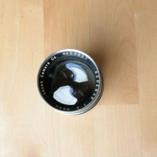 Canon 85mm F/2 Serenar Vintage Lens Leica Screw Mount L39 Ltm