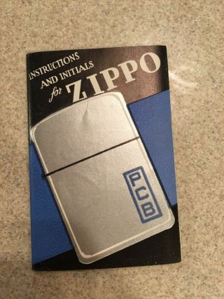 Vintage Streeter - Amet Zippo lighter Winston King size Sample 1965 7