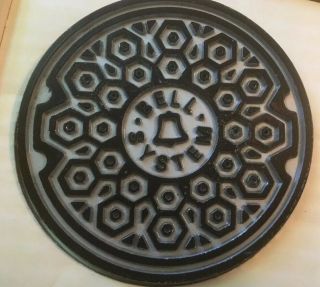 70’s Vintage Bell Systems Manhole Cover Promotion With Box And Brochure