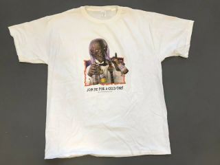 Vintage 90s Tales From The Crypt Crypt Keeper Budweiser Beer Promo Shirt Xxl