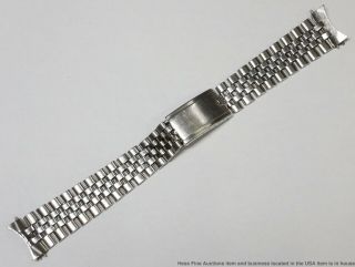 Long Vintage Folded Rolex Links Gmt Master 1966 Bracelet 20mm