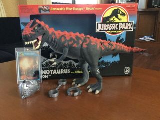 Rare 1994 Kenner Jurassic Park Series 2 Jp19 Carnotaurus Demon Complete W/box