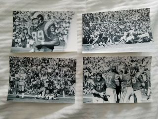 10/21/1973 Packers at Los Angeles Rams 27 Vintage Photos 2