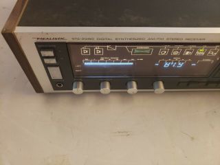 Vintage Solid State Realistic STA - 2280 Digital Synthesized AM/FM Stereo Receiver 2
