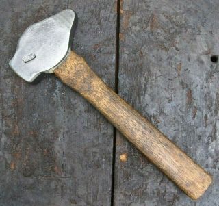 Rare 2.  5lb Forged " Uri Hofi " Blacksmith Knife Hammer Vintage Anvil Cross Pein