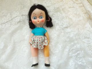 EXTREMELY RARE 1950 ' S A D SUTTON & SONS DEDO GOOGLY BIG EYE DOLL 4