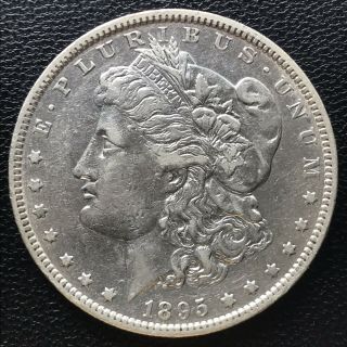 1895 O Morgan Dollar Orleans Silver $1 Xf - Au Rare 16915