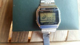 Vintage casio digital Melody Watch Mens AX - 250 4