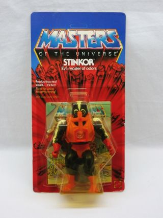 Motu,  Vintage,  Stinkor,  Masters Of The Universe,  Moc,  Unpunched,  He - Man