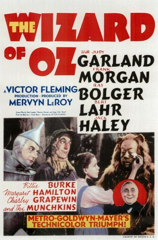 16mm The Wizard Of Oz Feature Movie Vintage 1939 Film Judy Garland