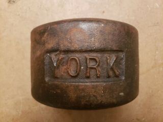 Vintage York Blob York Side 75 Grip Pinch Strength Strongman Training Mma