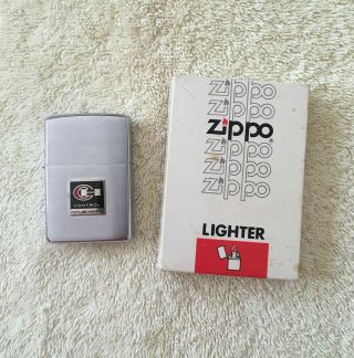 Vintage Zippo Cutler Hammer Electrical Company Lighter W Box