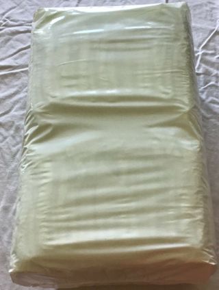 1 case - Vintage Depend size large - Green Plastic Backed - 36 Diapers - 1990 8