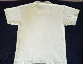 Rare Vintage Authentic Nirvana Incesticide shirt 90 ' s Kurt Cobain Anvil L 3