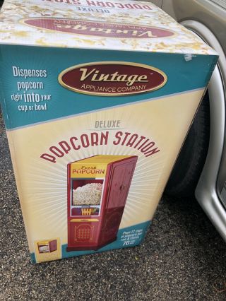 Vintage Appliance Company Deluxe Popcorn Station