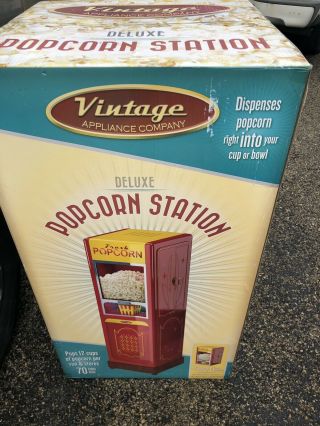 Vintage Appliance Company Deluxe Popcorn Station 4