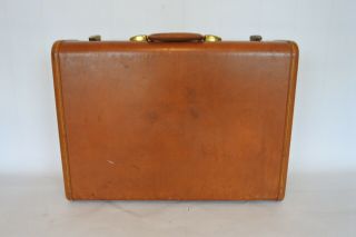 Vintage Hardshell Suitcases Set Samsonite Shwayder Bros Brown Honey Style 4621 5