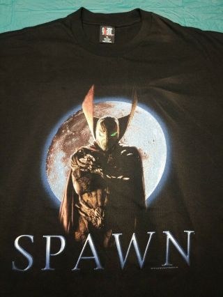 Spawn Comic Shirt Authentic Vintage Graphic Tee Giant Xl Todd Mcfarlane