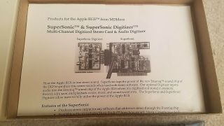 VINTAGE APPLE IIGS II GS SUPERSONIC SOUND DIGITZER STEREO CARD BOARD GUARANTEED 2