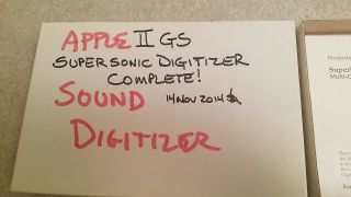 VINTAGE APPLE IIGS II GS SUPERSONIC SOUND DIGITZER STEREO CARD BOARD GUARANTEED 3
