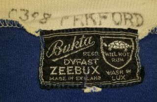 Vintage Bukta Frankford Youth Soccer Jersey Single Stitch Size 26 Made in UK 5