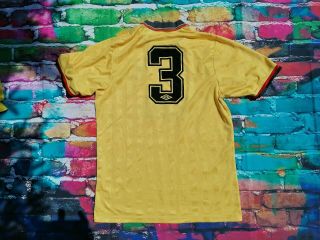 Watford Match Worn Shirt 1988 - 89 Home 3 Size L Umbro Soccer Jersey Ultra Rare