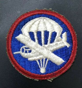 Wwii U.  S.  Paratrooper,  Glider Embroidered Patch