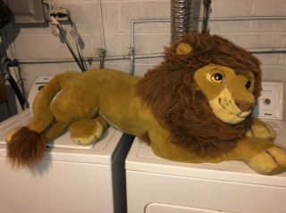 Vintage 90s Disney The Lion King Adult Simba Douglas Company 40 ",  Huge Plush Toy