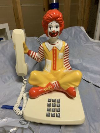 Ronald Mcdonald Vintage Phone