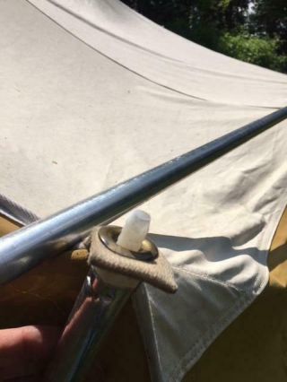 Vintage Coleman Canvas Camping Tent 13 ' X 8 ' Model 8492 - 840 12