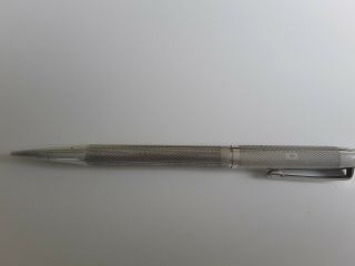 Vintage Solid Silver Yard O Led Propelling Pencil,  London 1960