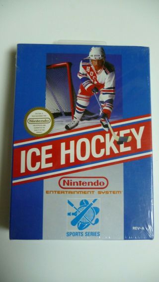 Ice Hockey And Nintendo Entertainment System Nes Rare Vintage