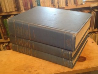 A History Of Montana 3 Vol Set 1957 Burlingame/toole Rare Us