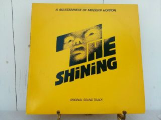 The Shining 1980 Horror Film Soundtrack Lp Record Album Vintage Warner