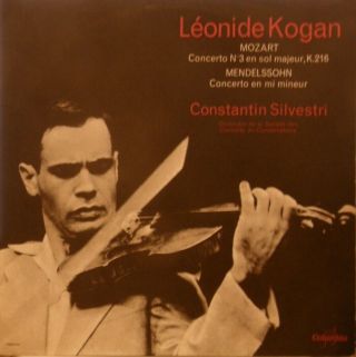 Ultra Rare Org Fr Stereo Lp Leonid Kogan Mozart Mendelssohn Columbia Saxf 138