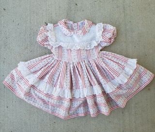 Vintage Baby Girl Toddler Floral Dress
