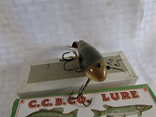 Vintage fishing lure,  Creek Chub Bait Co.  No.  315 Crawdad 4