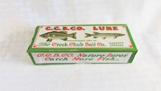 Vintage fishing lure,  Creek Chub Bait Co.  No.  315 Crawdad 6