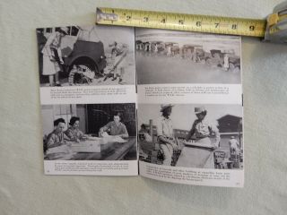 WWII 1943 WAAC Women ' s Army Auxiliary Corp US Army Booklet 5