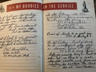 My Life In The Service Diary 1941 By Consolidated Book Publishers,  Inc.  Printed 4