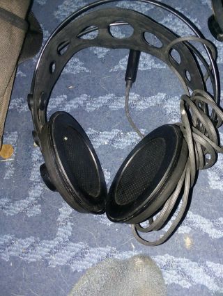 3 Vintage AKG K 141 & (2) K 240 Studio Headband Headphones - Black/Gold/Silver 4