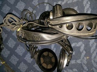 3 Vintage AKG K 141 & (2) K 240 Studio Headband Headphones - Black/Gold/Silver 7