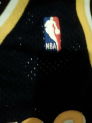 Champion Authentic Reggie Miller Indiana Pacers Jersey Sewn Vintage 4