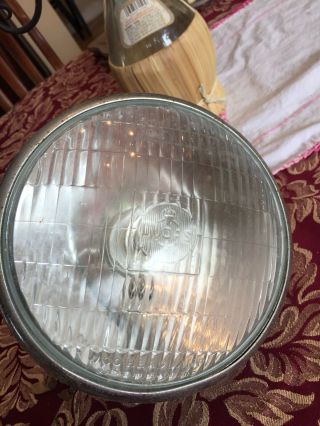 Headlight Assembly Lucas Made In England S700 Vintage.  Price Lowered.